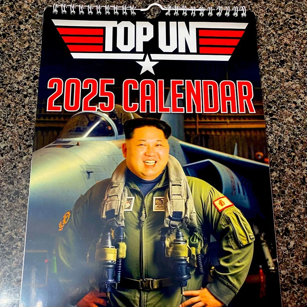Top Gun 2025 Novelty Calendar NWT